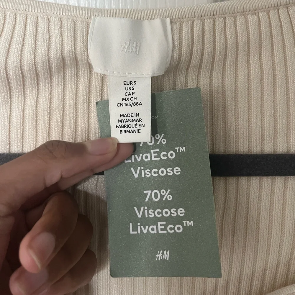 H&M Ribbed Top - Picture 4 of 4